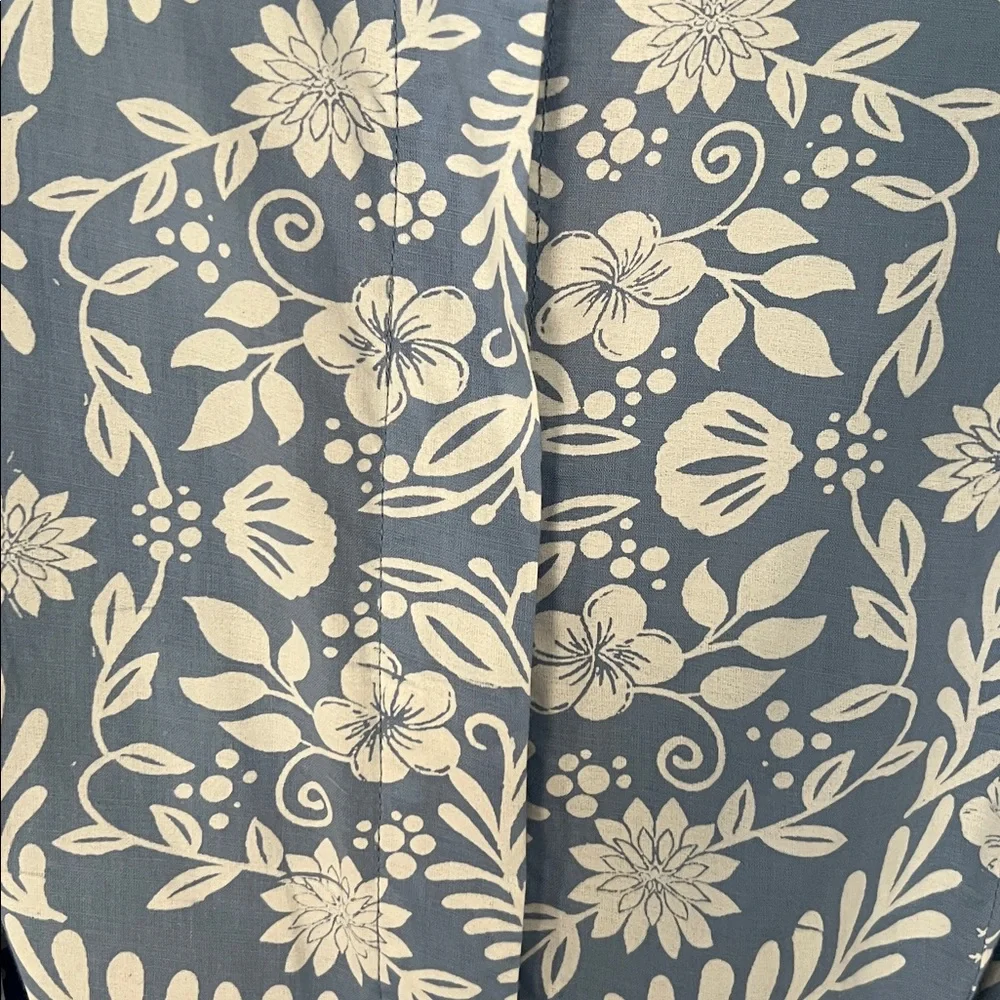 Blue & White Floral Maxi Dress by Beyond by Vera - Picture 5 of 12
